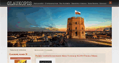Desktop Screenshot of glaukopis.pl